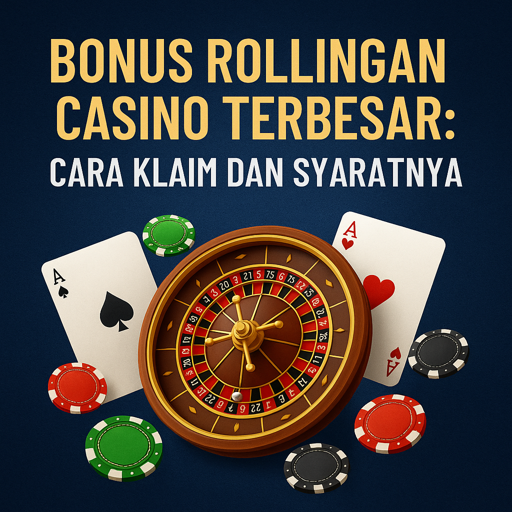 bonus rollingan casino terbesar